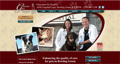 Desktop Screenshot of greystonepethospital.com